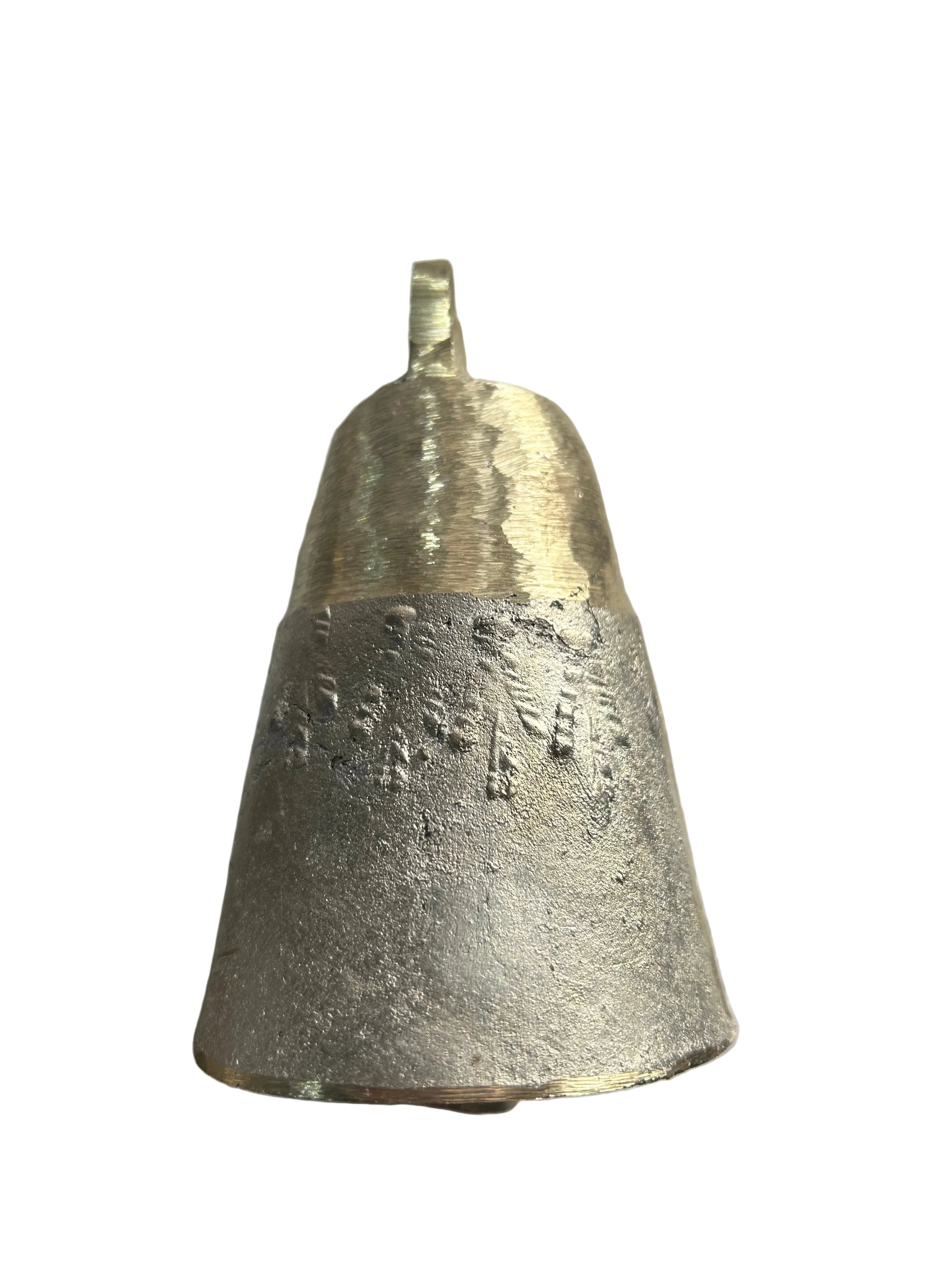Greek handmade Brass Bell No5 for sheep & goats — Buy 10 Get 2 FREE + FREE leather collars