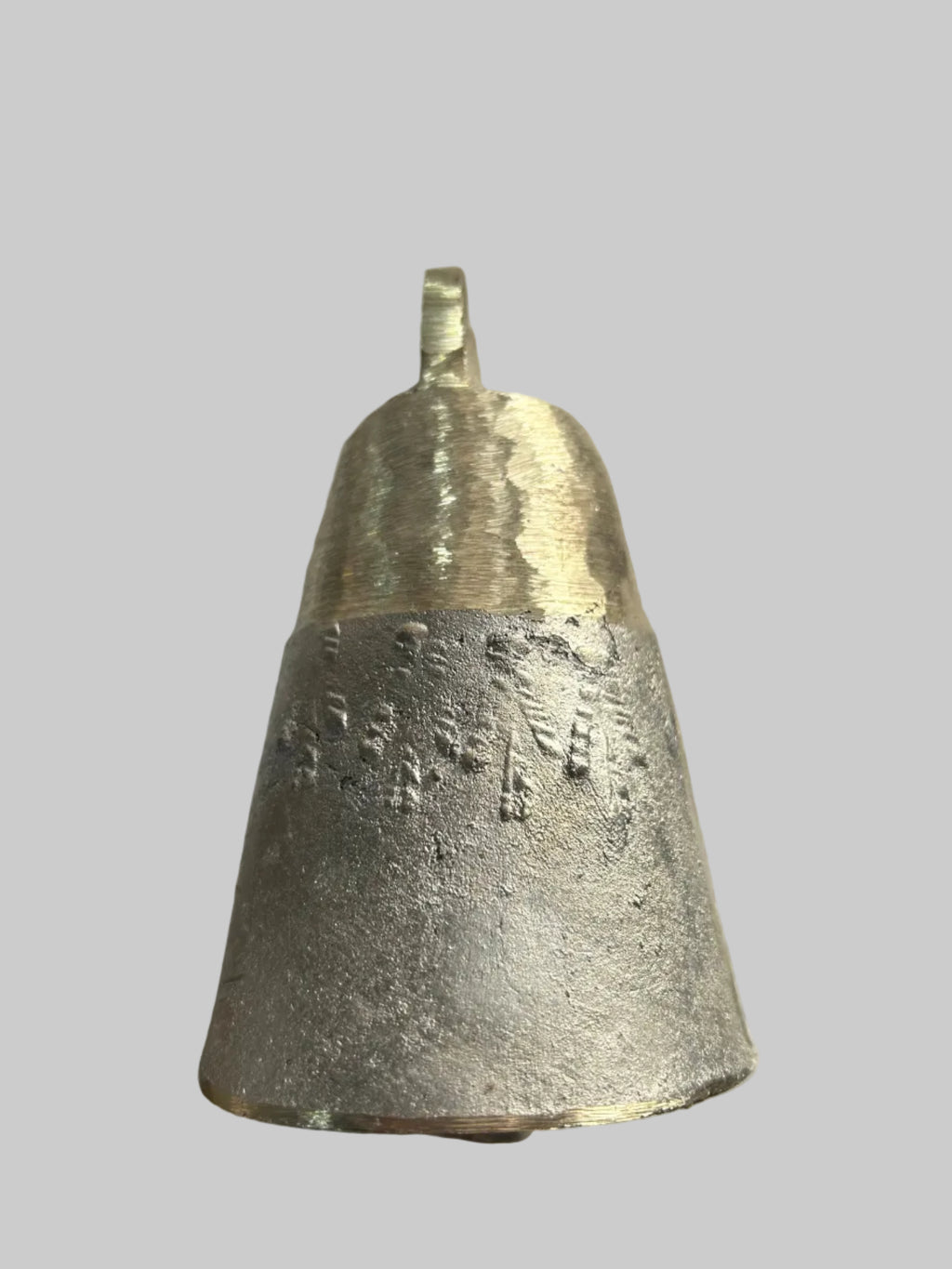 Greek handmade Bronze bell No5 for sheep and goat series Creta