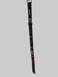 Horse - Mule handmade leather collar 1,57inch x 39,4 inch with 5 small bells