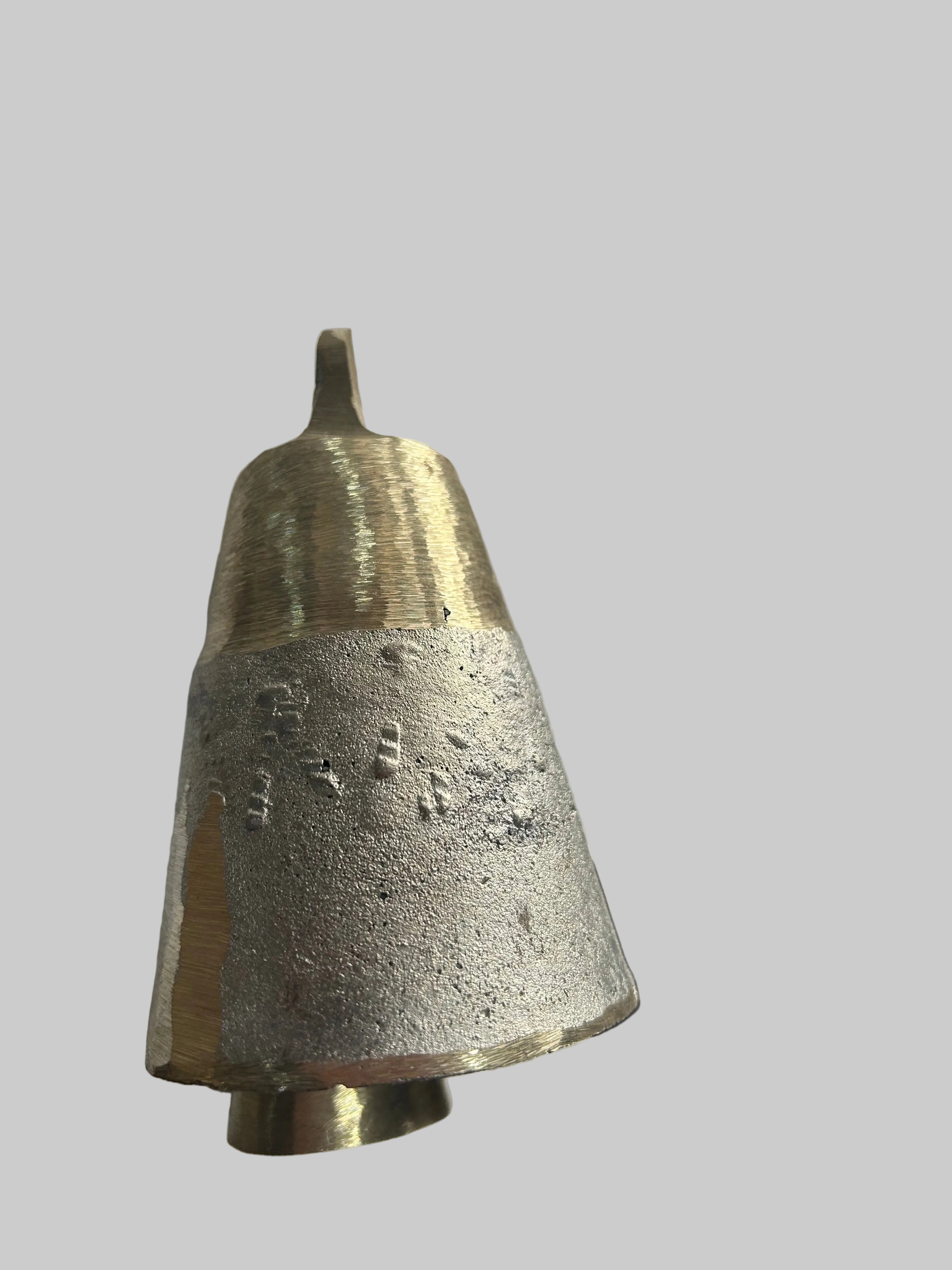 Greek handmade Bronze bell No4 for sheep and goat series Creta