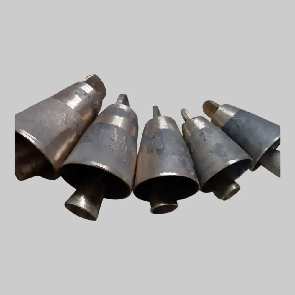 Greek handmade animal bells No.3 -4 -5 -6 -7 for goats and sheep Includes leather collars