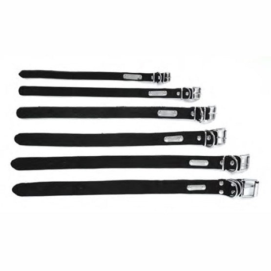 Dog leash with metal ID 100% durable leather. Make your own ID for your beloved dog.