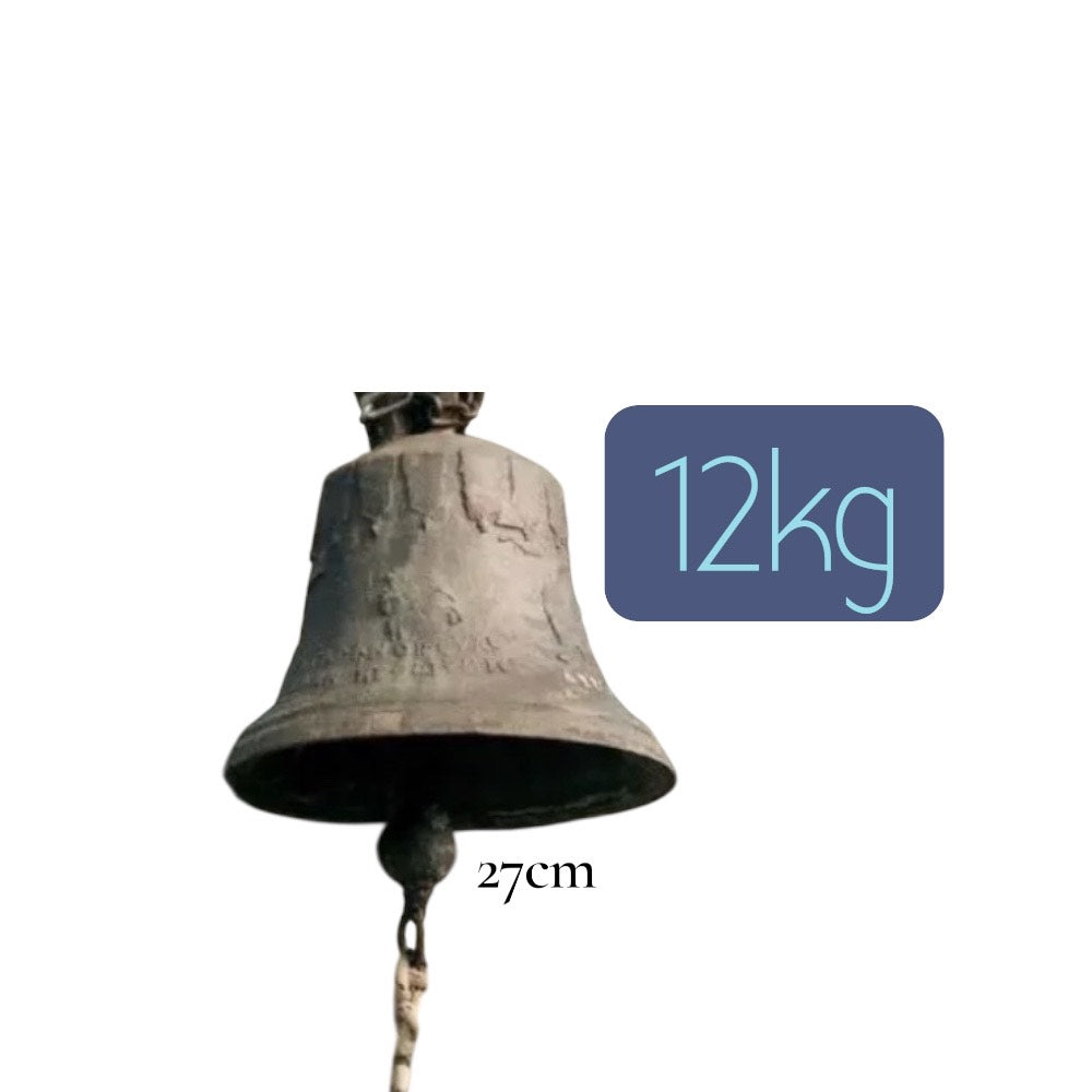 Handmade bell for small church 12kg 50year warranty